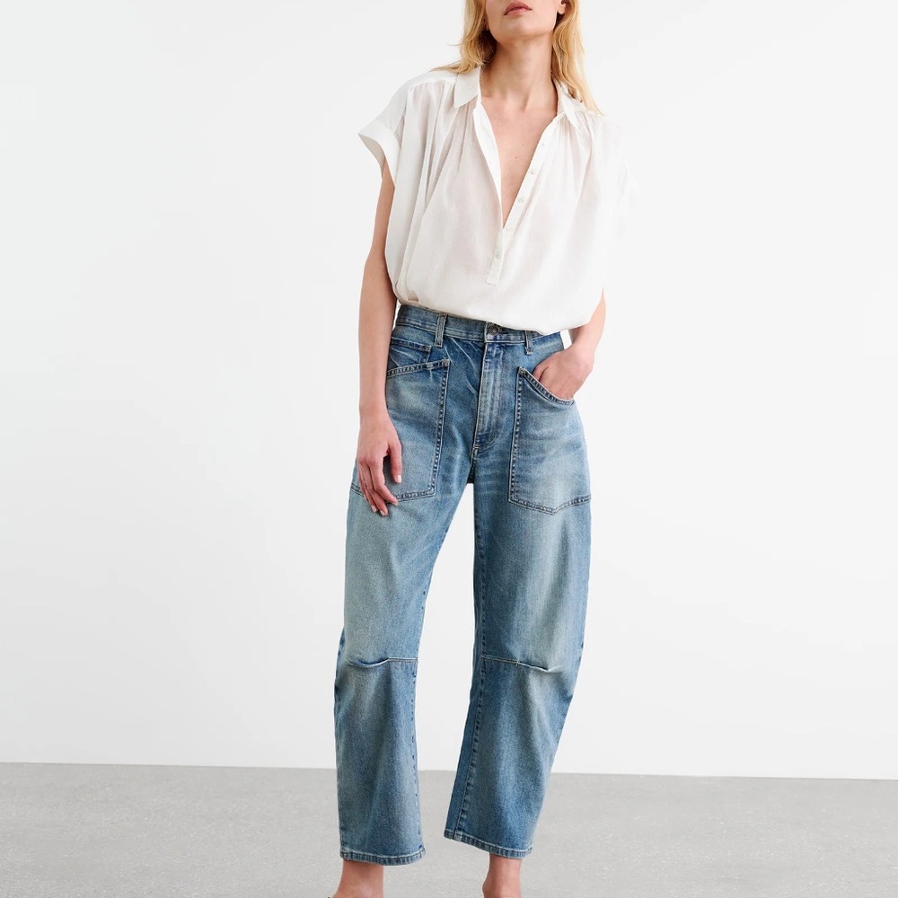 Nili Lotan Shon Jeans in Summer Wash